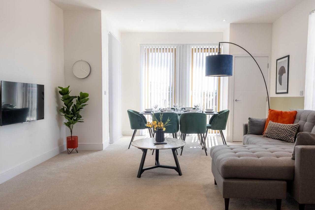 Modern Apartments With Balcony In Merton Near Wimbledon By Sojo Stay 米切姆 外观 照片
