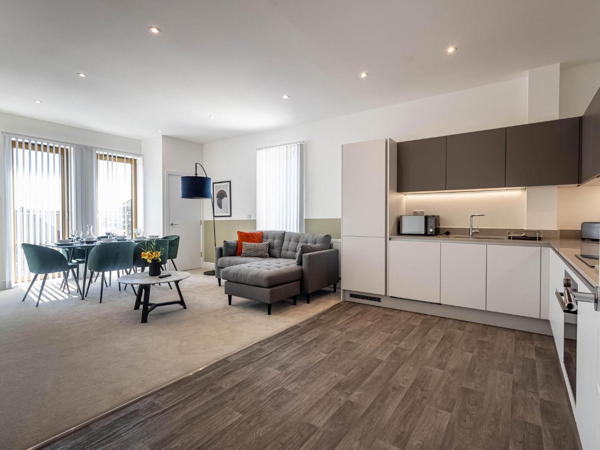 Modern Apartments With Balcony In Merton Near Wimbledon By Sojo Stay 米切姆 外观 照片